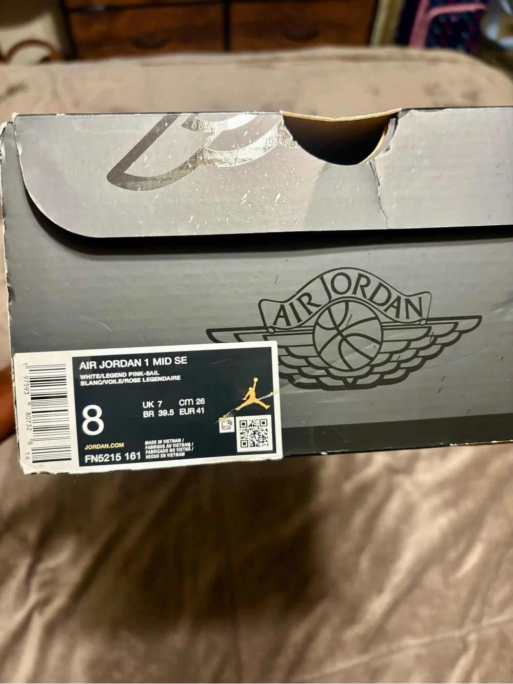 2024 Air Jordan 1 Mid SE 'Legend Pink'